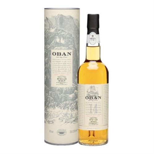 Whisky - Oban 14 års 43% - 70 cl.